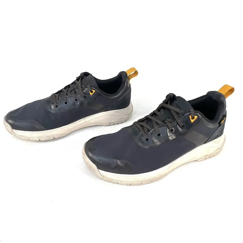 Teva Gateway Low Hiking Womans Size 7 Casual Shoes Black Dark Blue White 1115191